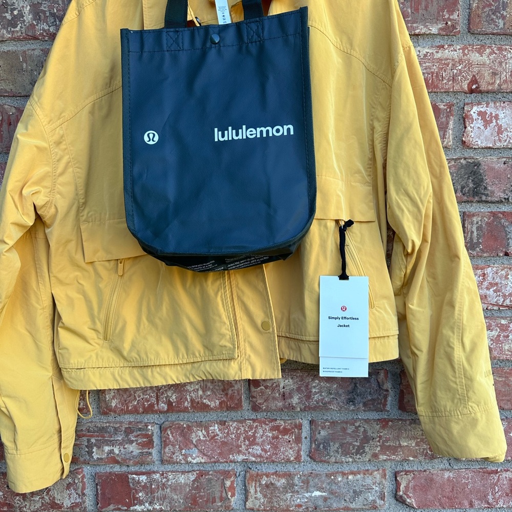 Lululemon Athletica Mustard Jacket